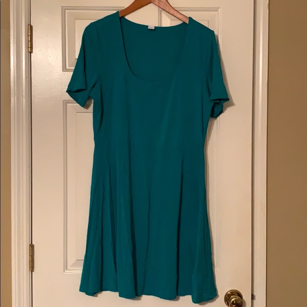 Turquoise dress